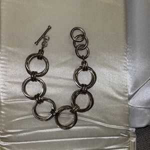 Silpada sterling silver multi-circle bracelet